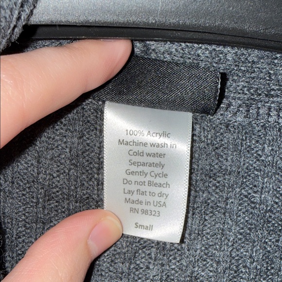 Mingle Dark Gray Open Front Cardigan - Picture 4 of 5